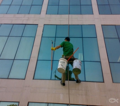 上海外墙清洗施工人员